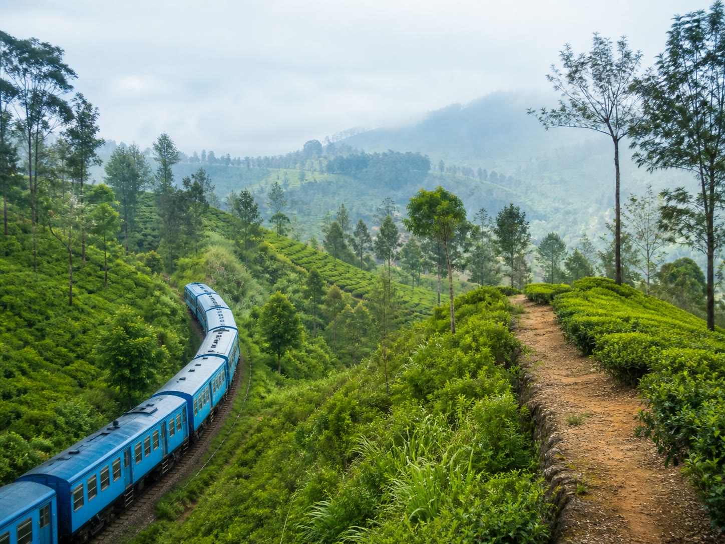 Tea Country by Rail & Foot